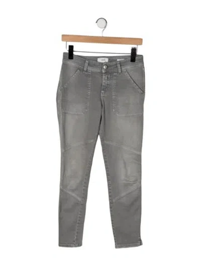Pre-owned Closed Mid-rise Skinny Leg Jeans In Multi