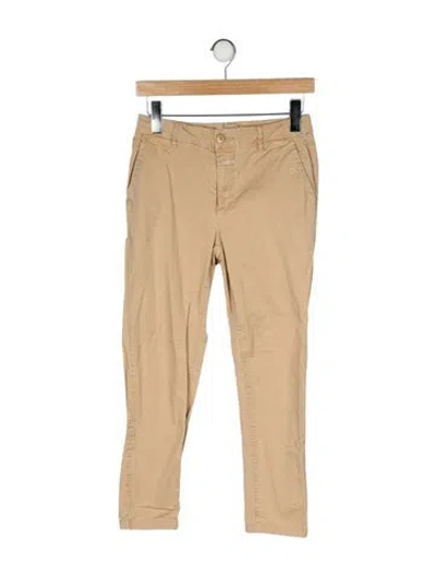 Pre-owned Closed Mid-rise Skinny Leg Jeans In Neutral