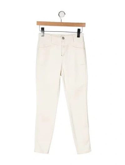 Pre-owned Closed Mid-rise Skinny Leg Jeans In Neutral