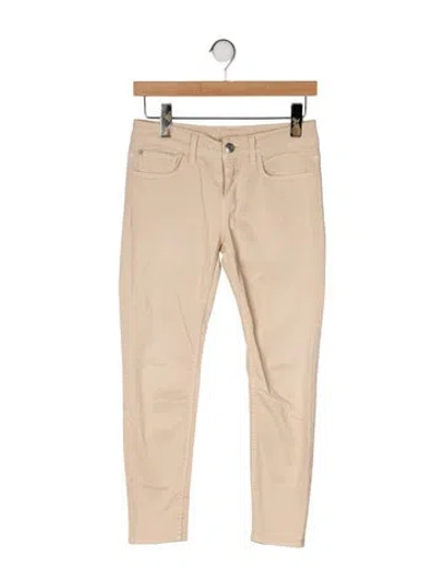 Pre-owned Closed Mid-rise Skinny Leg Jeans In Neutral