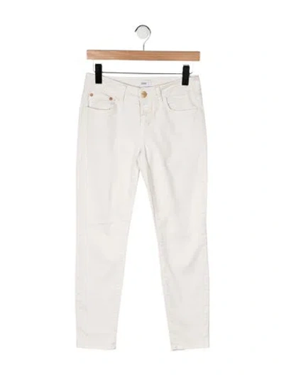Pre-owned Closed Mid-rise Skinny Leg Jeans In Neutral