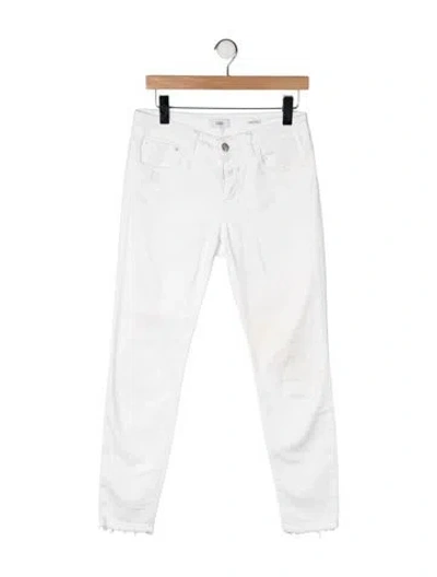 Pre-owned Closed Mid-rise Skinny Leg Jeans In Neutral