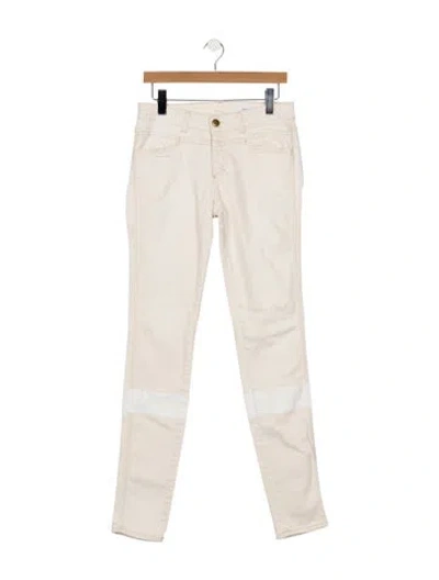 Pre-owned Closed Mid-rise Skinny Leg Jeans In Neutrals