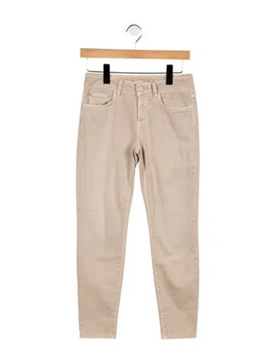 Pre-owned Closed Mid-rise Skinny Leg Jeans W/ Tags In Neutral