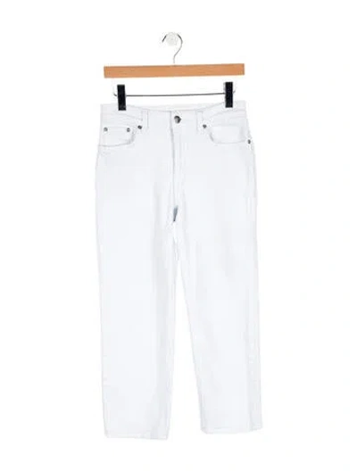 Pre-owned Closed Mid-rise Straight Leg Jeans In Blue