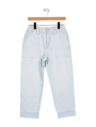 Pre-owned Closed Mid-rise Straight Leg Jeans In Blue