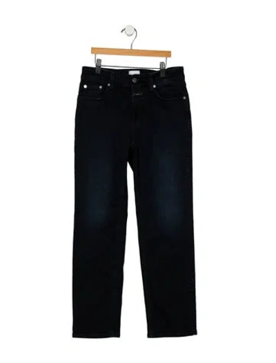 Pre-owned Closed Mid-rise Straight Leg Jeans In Blue