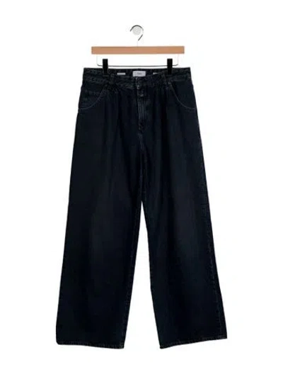 Pre-owned Closed Mid-rise Straight Leg Jeans In Blue