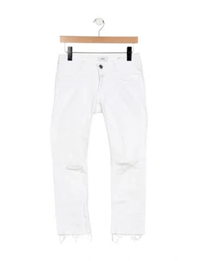 Pre-owned Closed Mid-rise Straight Leg Jeans In Blue