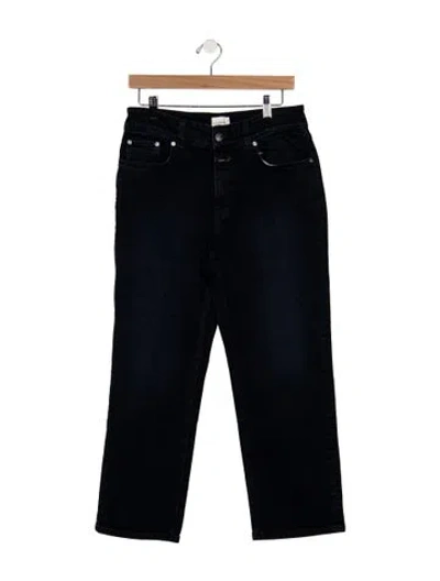 Pre-owned Closed Mid-rise Straight Leg Jeans In Blue