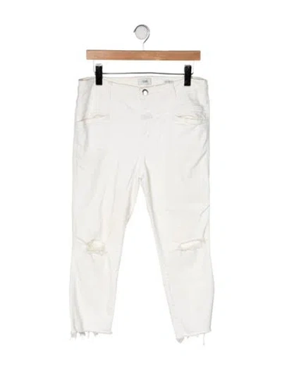 Pre-owned Closed Mid-rise Straight Leg Jeans In Neutrals