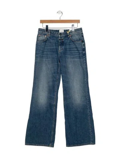 Pre-owned Closed Mid-rise Wide Leg Jeans W/ Tags In Blue