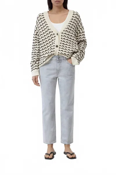Closed Milo Jeans In Light Grey In Gray