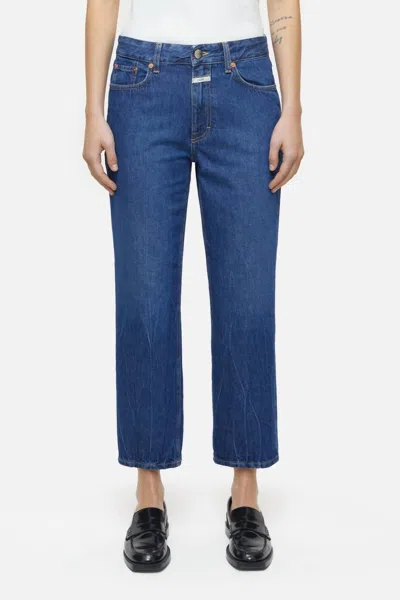 Closed Milo Mid-waist Jean In Dark Blue