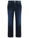 Closed Five-pocket Button Jeans In Blue