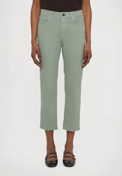 Closed Milo Slim Fit Jeans In Lichen Green