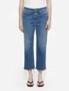 Closed Milo Slim Fit Crop Straight Leg Jeans In Blue