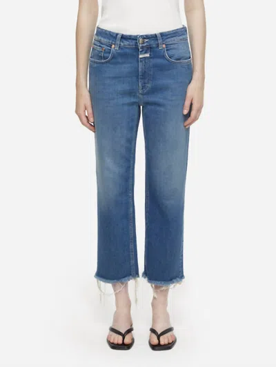 CLOSED MILO SLIM JEANS IN MID BLUE