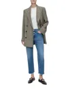 Closed Milo Straight Leg Jeans In Light Blue In Blue