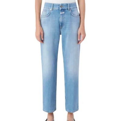 Closed Milo Straight Leg Jeans In Light Blue