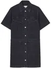 Closed Mini Dress Clothing In Grey