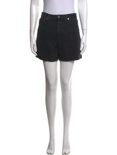 Pre-owned Closed Mini Shorts In Black