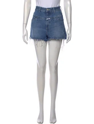 Pre-owned Closed Mini Shorts In Blue