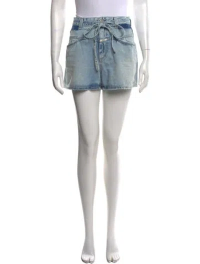 Pre-owned Closed Mini Shorts In Blue