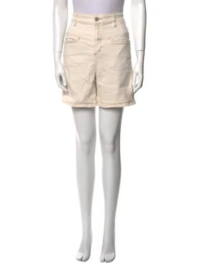 Pre-owned Closed Mini Shorts In Neutral