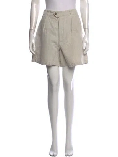 Pre-owned Closed Mini Shorts In Neutrals