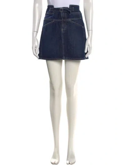 Pre-owned Closed Mini Skirt W/ Tags In Blue
