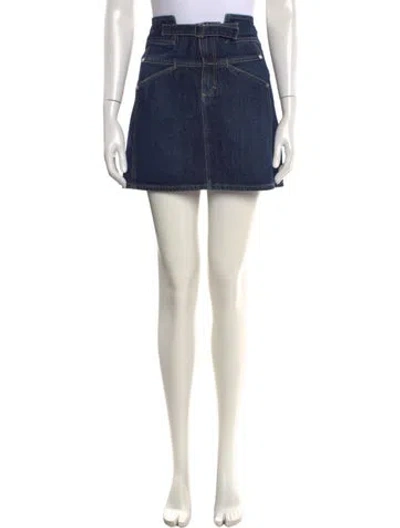 Pre-owned Closed Mini Skirt W/ Tags In Blue