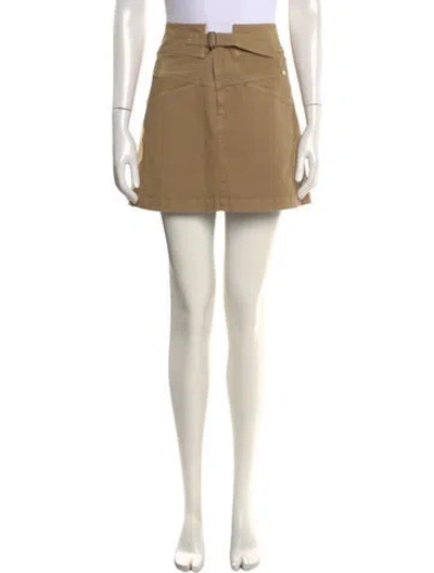 Pre-owned Closed Mini Skirt W/ Tags In Neutral