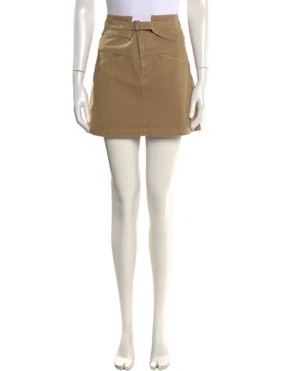 Pre-owned Closed Mini Skirt W/ Tags In Neutral