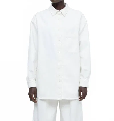 Closed Mira Shirt In Creme In White