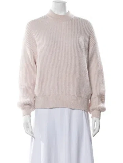 Pre-owned Closed Mock Neck Sweater In Pink