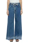 Closed Morus Wide-leg Jeans In Blue
