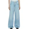 Closed Morus Wide Jean In Light Blue In Blue