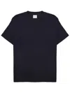 Closed Navy Blue Solid T-shirt In Blue