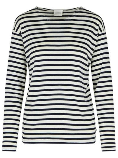 CLOSED CLOSED NAVY COTTON T-SHIRT