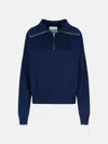 Closed Navy Organic Cotton Sweater In Navy