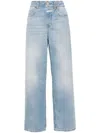 Closed Mid-rise Wide-leg Jeans
