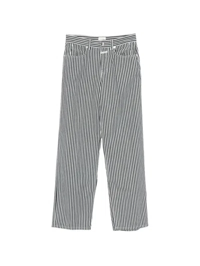 Closed Nikka Striped Jeans In Black