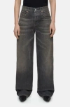 Closed Nikka Wide Leg Jeans In Gray
