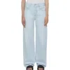 Closed Denim Wide-leg Jeans In Blue