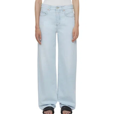 CLOSED NIKKA WIDE LEG JEANS IN LIGHT BLUE