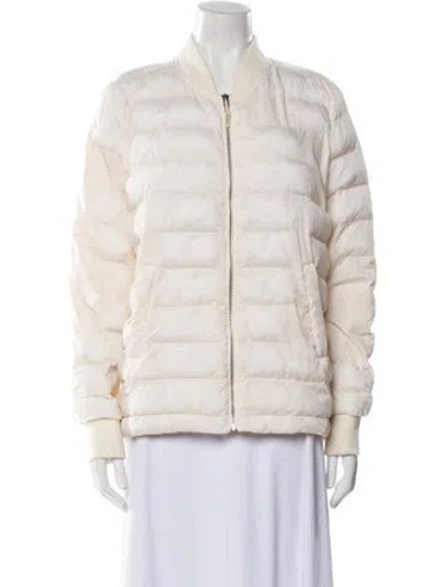 Pre-owned Closed Nylon Jacket In Neutral