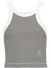 CLOSED ORGANIC COTTON CROPPED TANK TOP