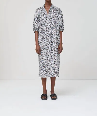 Closed Organic Cotton Dress In Black In Gray