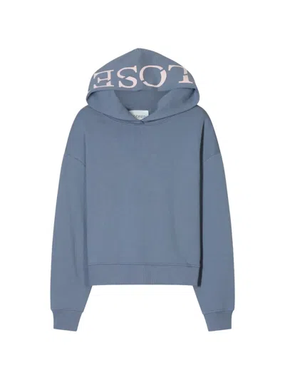 Closed Organic Cotton Hoodie In Blue